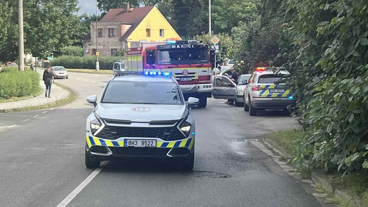 Dopravní nehoda osobního automobilu