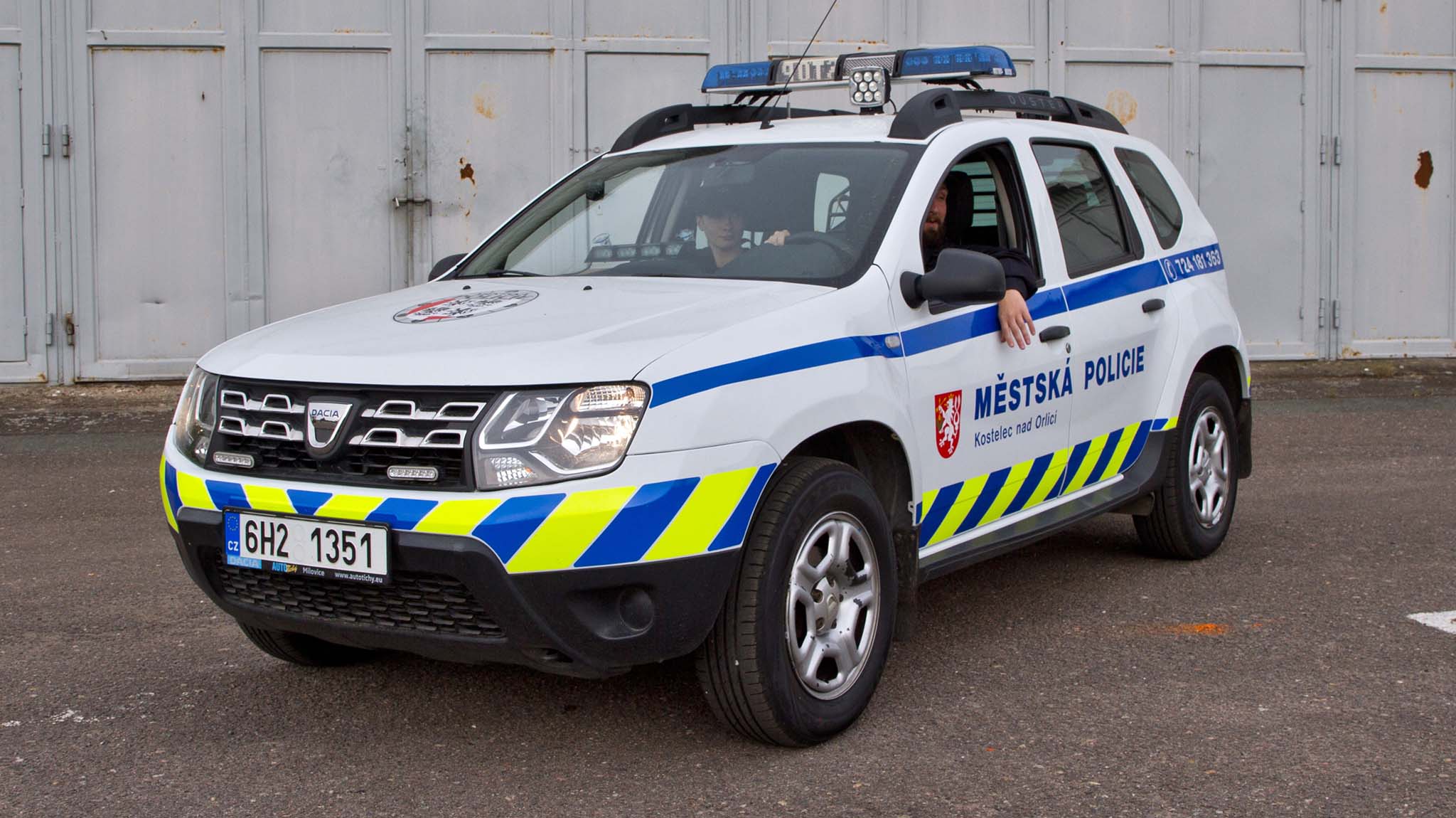 Služební vůz Dacia